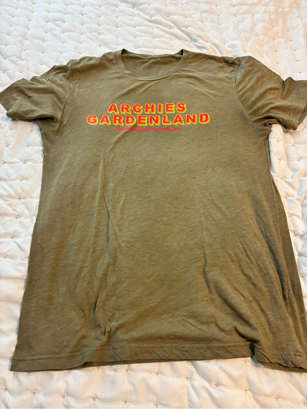Olive Short Sleeve Graphic Tee